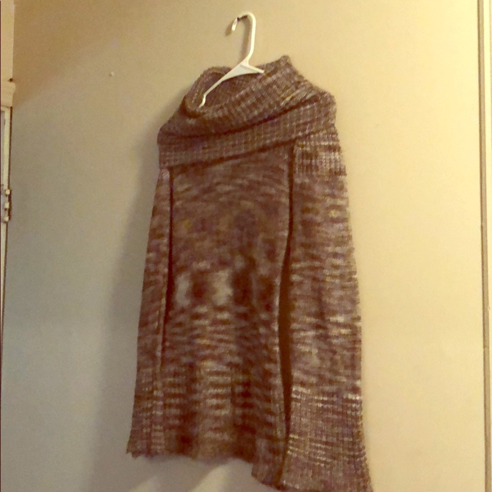 American cowlneck sweater